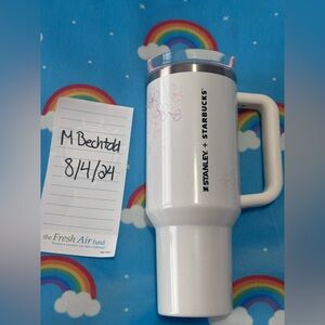 Starbucks x Stanley White Sakura Quencher
